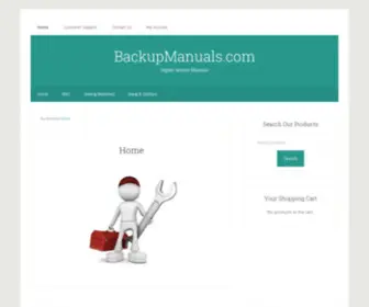 Backupmanuals.com(BackupManuals) Screenshot