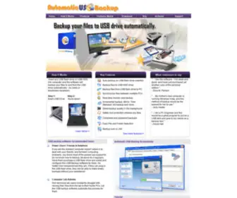 Backupusb.com(Automatic USB Backup & Synchronize) Screenshot
