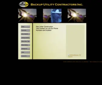 Backuputilitycontractors.com(Backuputilitycontractors) Screenshot