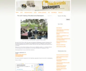 Backwardsbeekeepers.com(Backwards Beekeepers) Screenshot