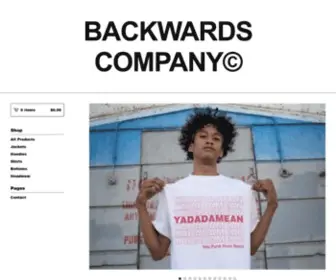Backwardsco.com(Backwardscompany) Screenshot