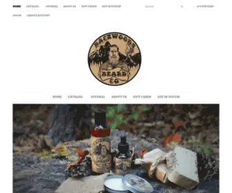 Backwoodsbeardco.com(Backwoods Beard Co) Screenshot