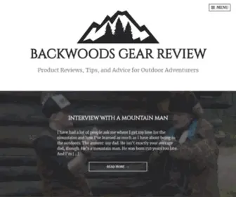 Backwoodsgearreview.com(Product Reviews) Screenshot