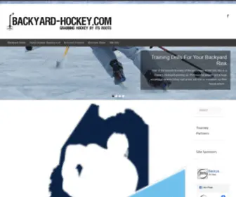 Backyard-Hockey.com(Grabbing hockey by its roots) Screenshot