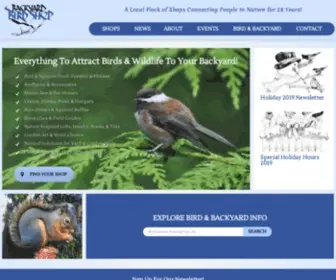 Backyardbirdshop.com(Backyard Bird Shop Home) Screenshot