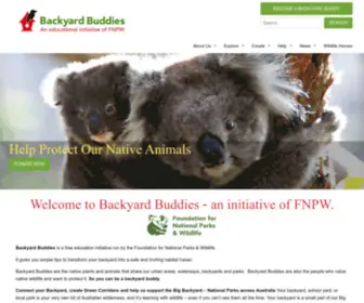 Backyardbuddies.org.au(Backyard Buddies) Screenshot