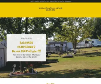 Backyardcampground.com(Backyardcampground) Screenshot