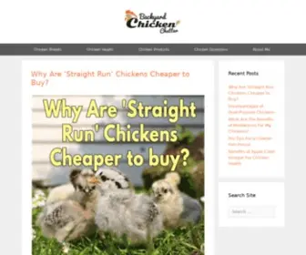 Backyardchickenchatter.com(Backyard Chicken Help) Screenshot