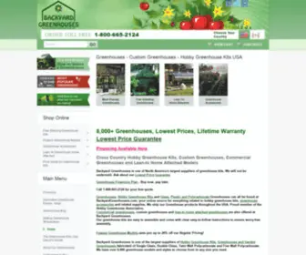 Backyardgreenhouses.com(Greenhouses) Screenshot