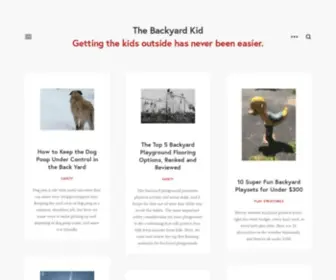 Backyardkid.com(The Backyard Kid) Screenshot