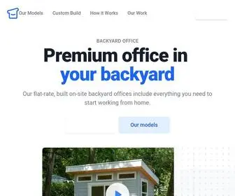 Backyardoffice.com(Backyard Office) Screenshot
