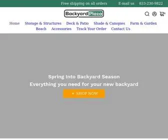 Backyardplaza.com(Backyard Plaza) Screenshot