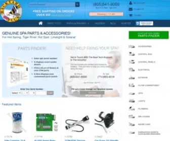 Backyardplus.com(Genuine Hot Spring factory replacement spa parts & accessories) Screenshot