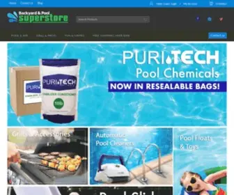 Backyardpoolsuperstore.com(Pool Store & Supplies) Screenshot