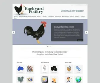 Backyardpoultry.com(Backyard Poultry) Screenshot