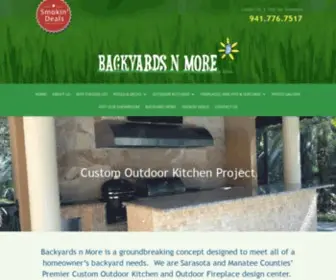 Backyardsnmore.com(Backyards N More) Screenshot