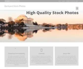 Backyardstockphotos.com(Steve Heap's photography store) Screenshot