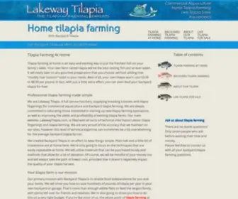 Backyardtilapia.com(Tilapia farming at home) Screenshot