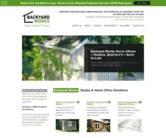 Backyardworks.ca(Backyard Works) Screenshot