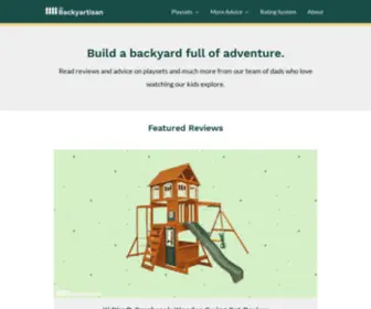 Backyartisan.com(The Backyartisan) Screenshot
