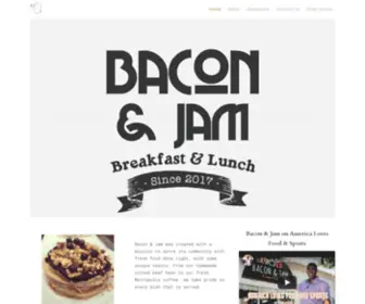 Baconandjamchicago.com(Bacon & Jam) Screenshot