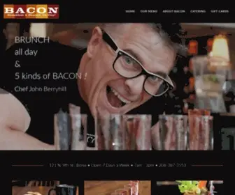 Baconboise.com(Boise BACON Breakfast and Lunch) Screenshot