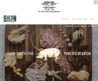 Baconbrospublichouse.com(Bacon Brothers Public House) Screenshot