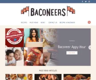 Baconeering.com(The Baconeers) Screenshot