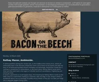 Bacononthebeech.com(Bacon on the beech) Screenshot