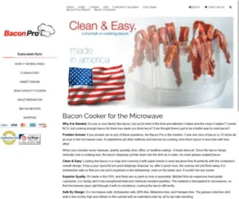 Baconpro.com(The best eCommerce platform for driving sales) Screenshot