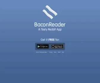 Baconreader.com(BaconReader) Screenshot