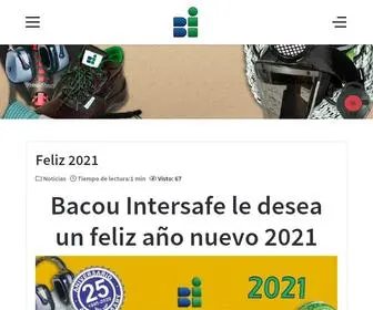 Bacou-Intersafe.com(Inicio) Screenshot