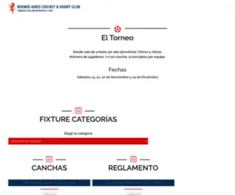 BacrcFutbol.com.ar(Torneo) Screenshot