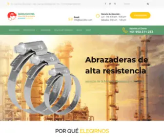 Bacruflex.com(Mangueras Hidraulicas) Screenshot