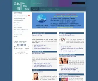 Bacsitaimuihong.com(Bac si) Screenshot