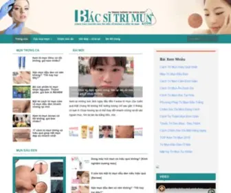 Bacsitrimun.com(BÁC SĨ TRỊ MỤN) Screenshot
