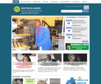 Bactechgabon.com(BacTech Gabon) Screenshot
