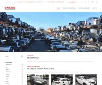 Bacus.ro(Dezmembrări auto Arad) Screenshot