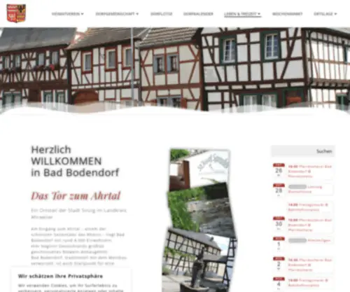 Bad-Bodendorf.de(Bad Bodendorf) Screenshot