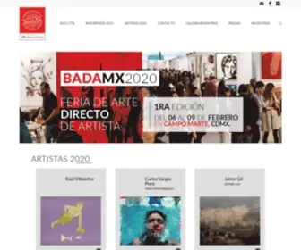 Bada.com.mx(BADA MÉXICOFeria de Arte) Screenshot