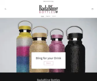 Badablingbottles.com(Create an Ecommerce Website and Sell Online) Screenshot