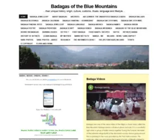 Badaga.co(Badagas of the Blue Mountains) Screenshot