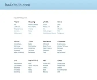 Badaitalia.com(Badaitalia) Screenshot