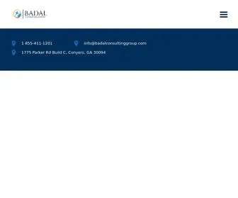 Badalconsultinggroup.com(Badal Consulting Group) Screenshot