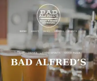 Badalfreds.com(Bad Alfred's) Screenshot