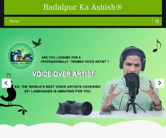 Badalpurkaashish.com(Ashish Singh) Screenshot