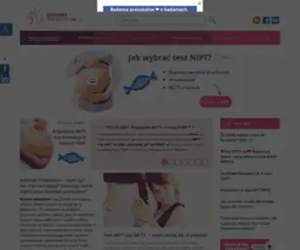 Badaniaprenatalne.pl(Badania Prenatalne) Screenshot