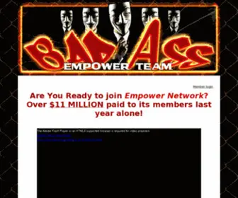 Badassempowerteam.com(笔笔存) Screenshot