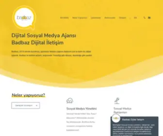 Badbaz.com(Dijital Sosyal Medya Ajansı) Screenshot