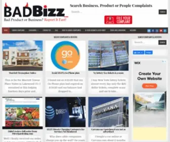 Badbizz.com(File Bad Reviews & Complaints) Screenshot